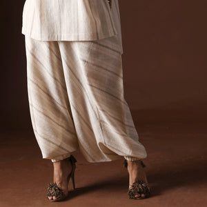 Truvian 321 Action Pants – Rain Harem Pants in Handloom Organic Kala Cotton