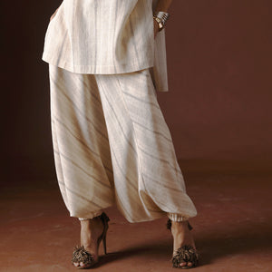 Truvian 321 Action Pants – Rain Harem Pants in Handloom Organic Kala Cotton