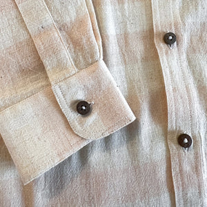 Band Shirt – in Camellia Organic Handloom Kala Cotton