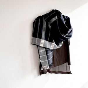 Shawl – Galaxy in Regenerative Handloom Lamb’s Wool