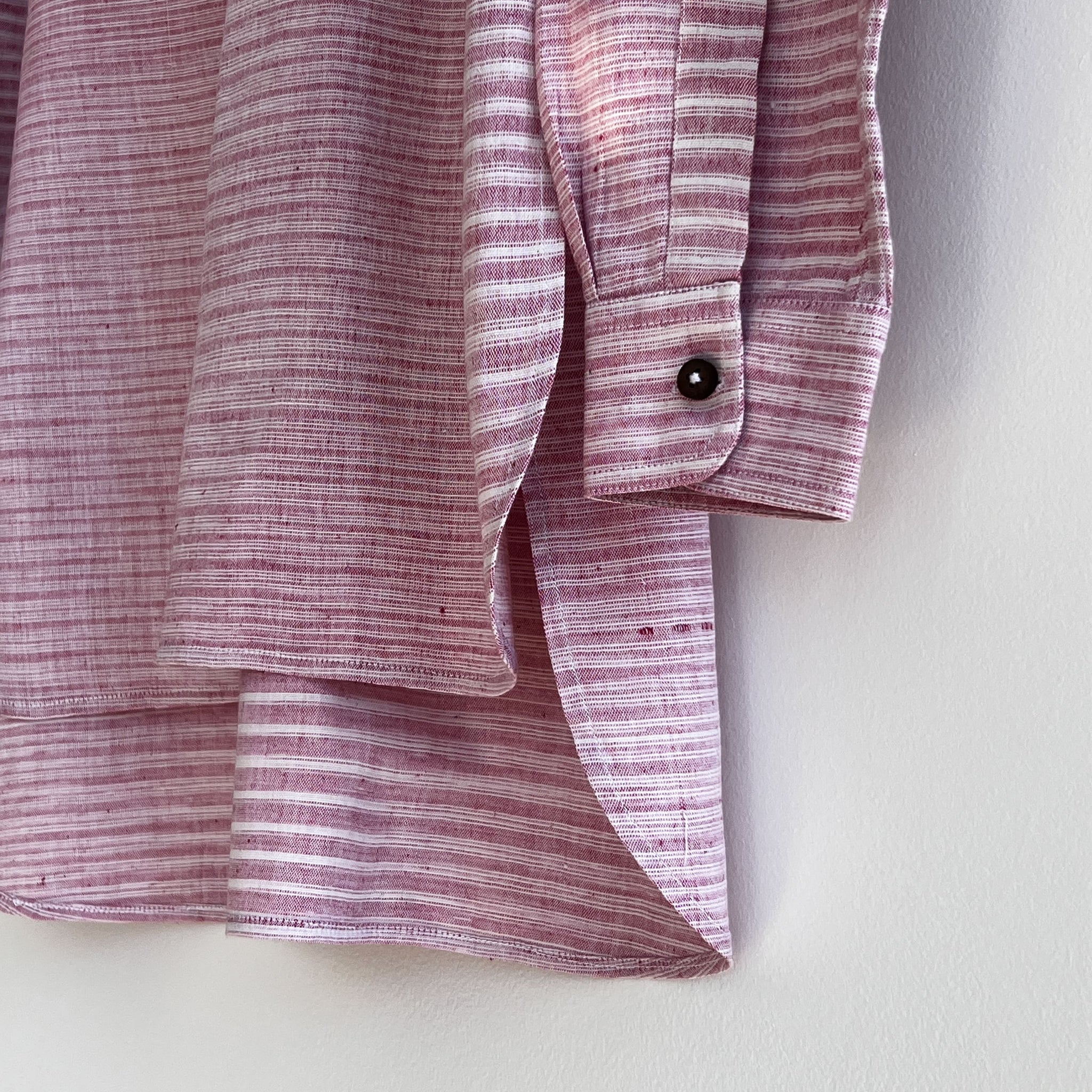 Long Shirt – in Lotus Handloom Khadi Organic Cotton