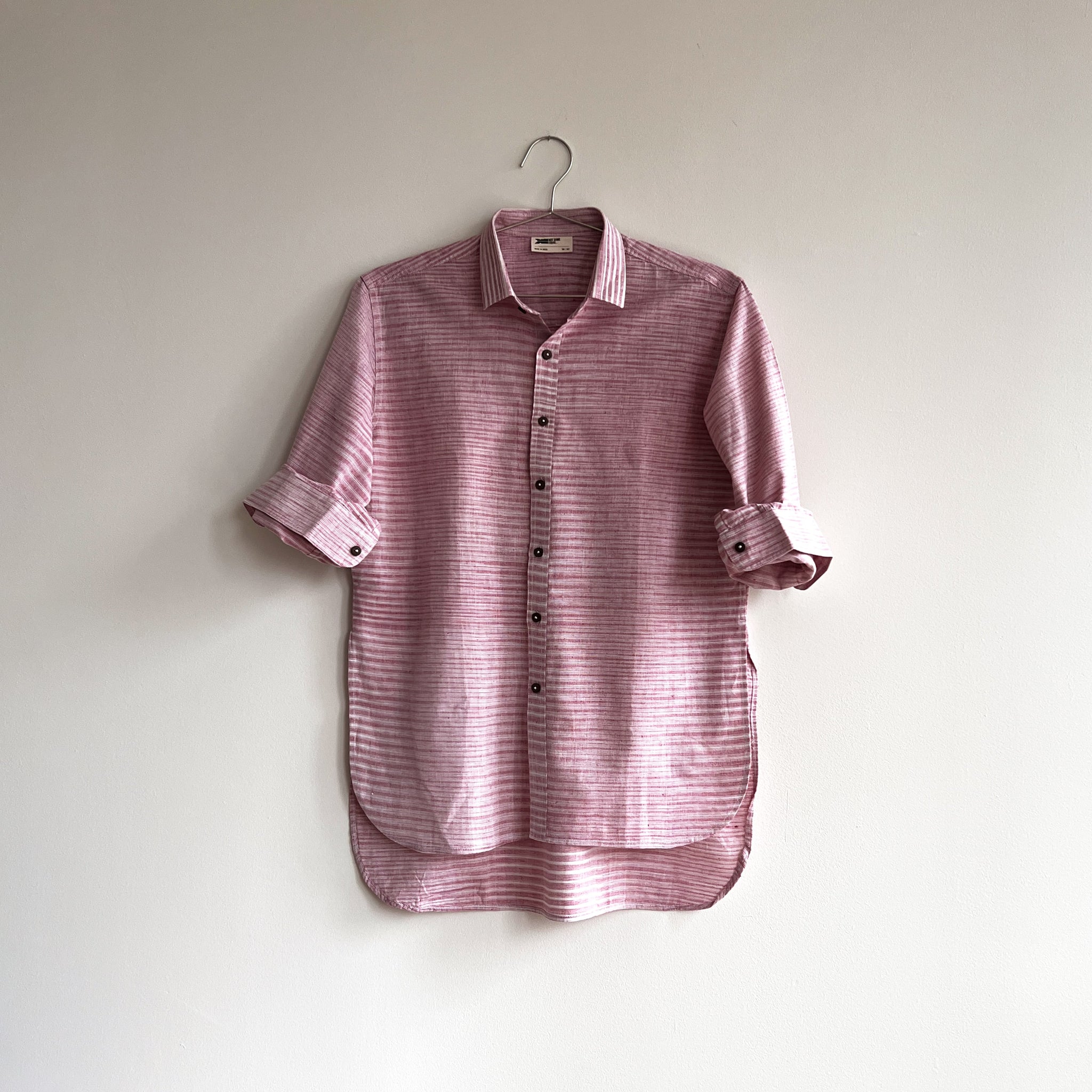 Long Shirt – in Lotus Handloom Khadi Organic Cotton
