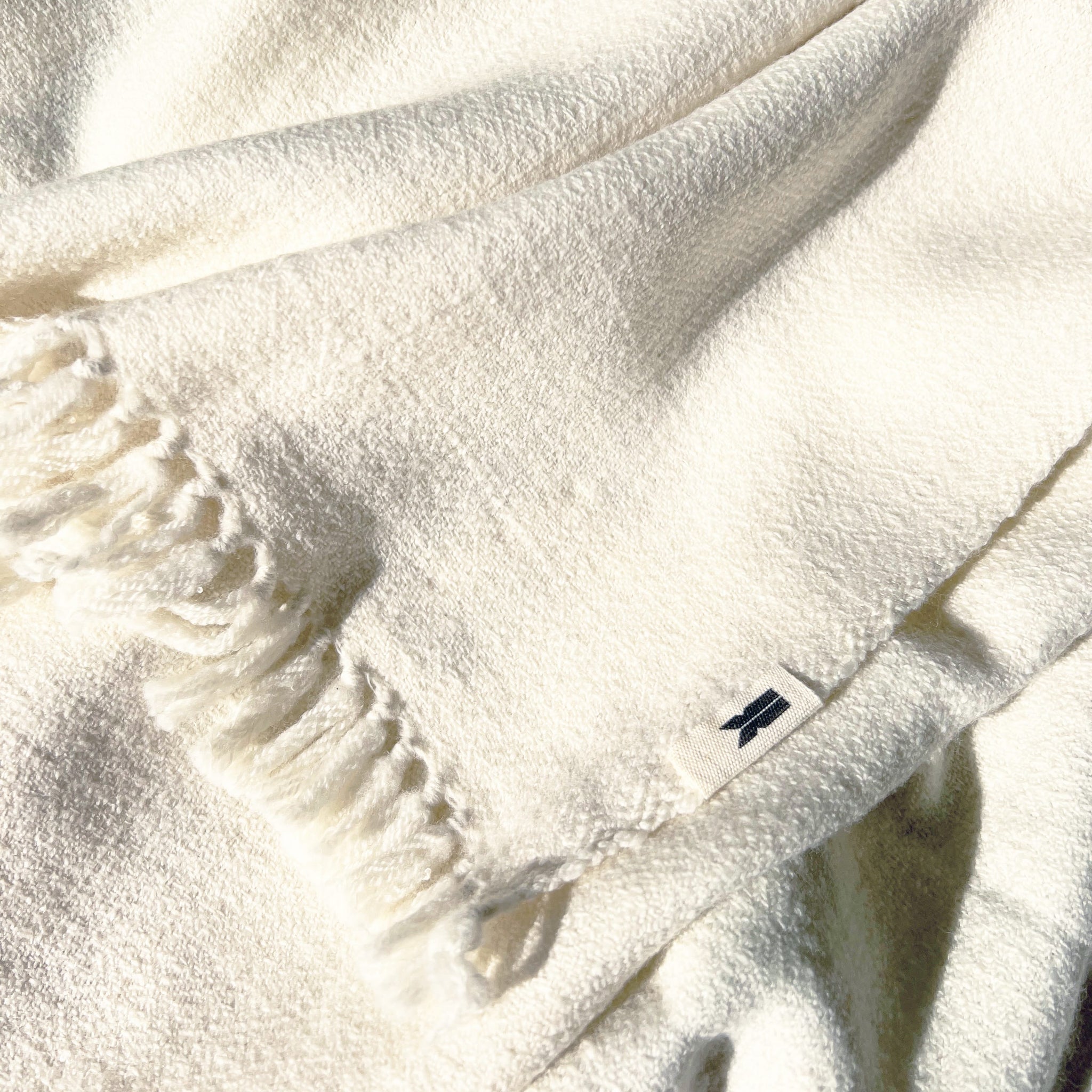 Shawl – Sunrise in Regenerative Handloom Merino Wool
